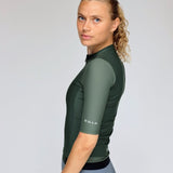 Maillot de cyclisme ES16 suprême. Vert sapin