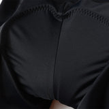 ES16 Pantalon de vélo de fret d'hiver Suprême Unisexe - avec oreiller et poches. Noir