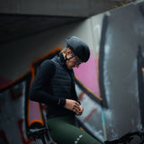 Pantalon de cyclisme d'hiver ES16 Supreme unisexe - avec coussinet. Mousse