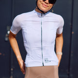 ES16 Bicycle Shirts Stripes Blanc - Femmes