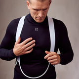 ES16 Maillot de corps d'hiver en laine mérinos à manches longues. Unisexe