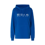 Sweat à capuche mode ES16. Bleu. 100% coton biologique