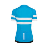 ES16 Cycling Jersey Elite Stripes - Light Blue Stripes. Femmes
