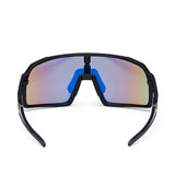 Lunettes de cyclisme ES16 Enzo. Noir avec lentille dorée.