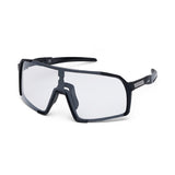 Lunettes de cyclisme ES16 Enzo. Noir avec lentille photochromique.