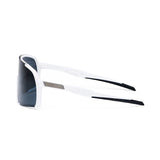 Lunettes de cyclisme ES16 Enzo. Blanc avec lentille polarisée grise.