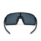 Lunettes de vélo ES16 Enzo. Noir avec lentille polarisée grise.