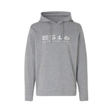 Sweat à capuche mode ES16. Gris Oxford. 100% coton biologique