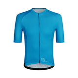 Rayures de chemise de vélo ES16. Bleu clair