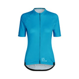 Les chemises de vélo ES16 rayures bleu clair - femmes