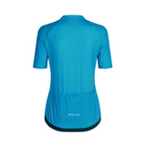 Les chemises de vélo ES16 rayures bleu clair - femmes