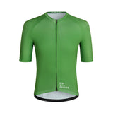 Les rayures de la chemise à vélo ES16 vert clair