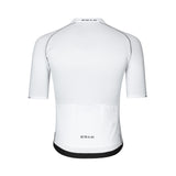 Maillot cycliste PRO Carbon. Blanc simple